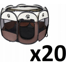 Ender Kojec dla psa/kota 74x74x43cm - brązowy x 20