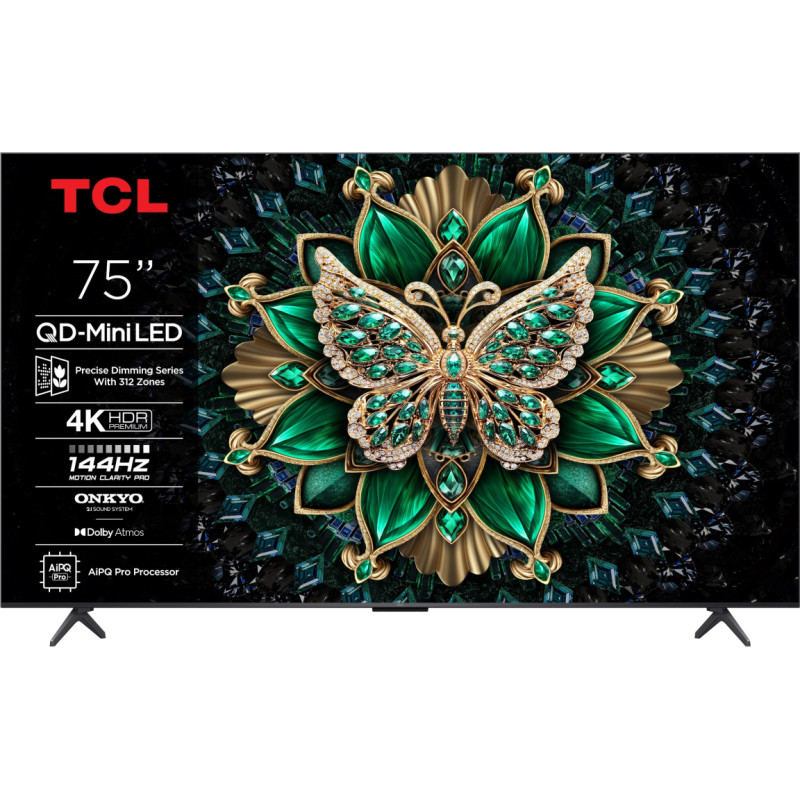 TCL Telewizor TCL 75C6K QLED 75'' 4K Ultra HD Google TV