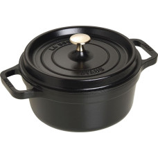 Staub Garnek STAUB żeliwny okrągły 2.6 ltr czarny