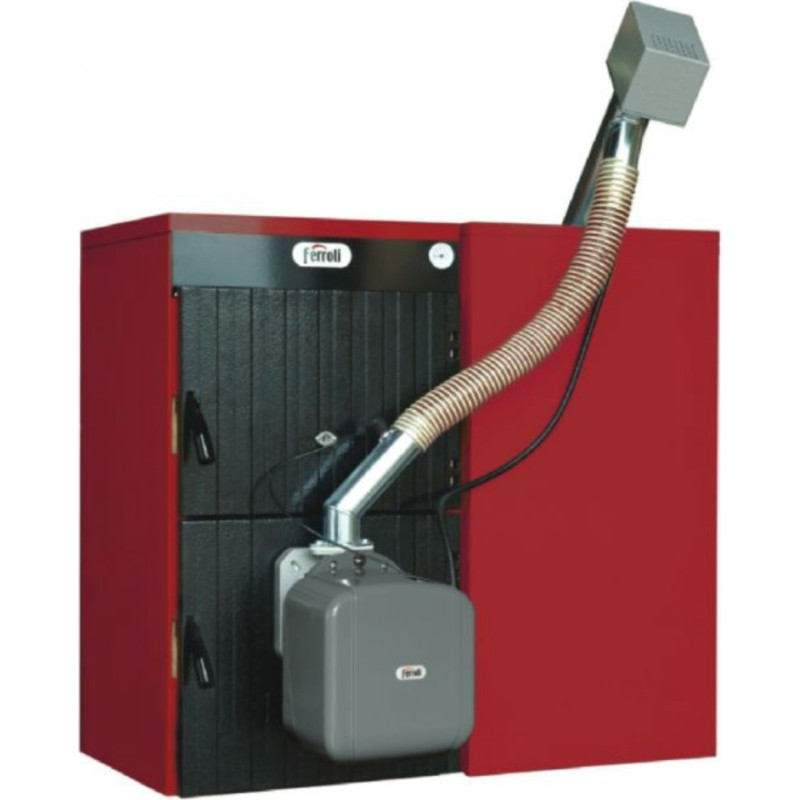 Ferroli CGF PRO 16 - Ekologiczny kocioł zgazowujący drewno (holzgas) o mocy 16  kW, ecodesignFERROLI