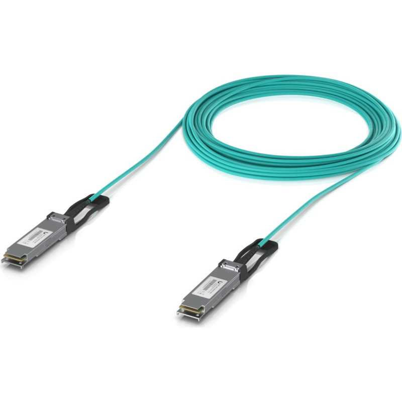 Ubiquiti UACC-AOC-QSFP28-20M kabel InfiniBand / światłowodowy Kolor Aqua
