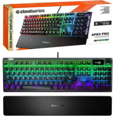 Steelseries APEX PRO keyboard USB QWERTY UK English Black