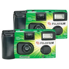 Fujifilm | 7130786 QuickSnap 400 Disposable Flash Camera (Pack of 2)