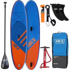 NKX SUP dēlis NKX Windsurf Blue Orange Wind 11'0 (Iespējams pievienot buru)