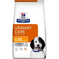 Hill's PRESCRIPTION DIET Urinary Care Canine c/d Multicare Dry dog food Chicken 4 kg