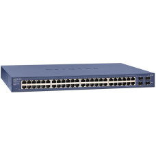 Netgear GS748T Managed L2+ Gigabit Ethernet (10/100/1000) Blue