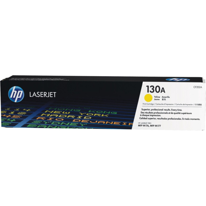 HP Toner HP CF352A żółty