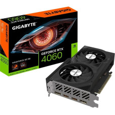 Gigabyte Karta graficzna Gigabyte GeForce RTX 4060 Windforce OC 8GB GDDR6 (GV-N4060WF2OC-8GD)