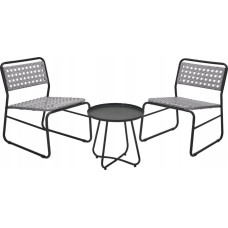 Ambiance Zestaw metalowych mebli ogrodowych, RATTAN