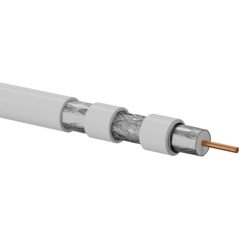 A-Lan Alantec Coaxial cable RG6, B2ca, LSOH trishield 75 ohm