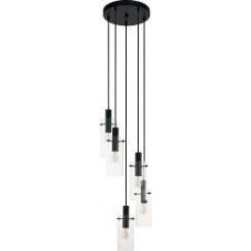 Eglo Lampa wisząca EGLO Lampa wisząca MONTEFINO czarna (97368 - EGLO) - żyrandol