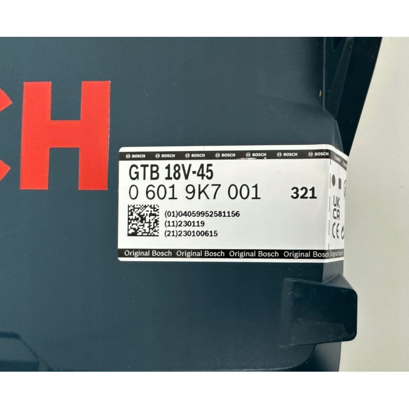 Bosch Bosch cordless drywall screwdriver GTB 18V-45 Professional solo (blue/black, without battery and charger, in L-BOXX)