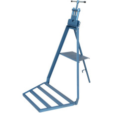 Kuźnia Sułkowice Imadło do rur Pionier ze stojakiem 1/8-2