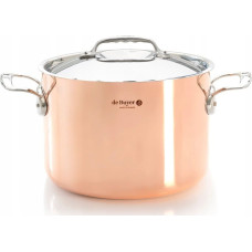 De Buyer De Buyer Prima Matera Saucepot copper/steel high 24cm induction