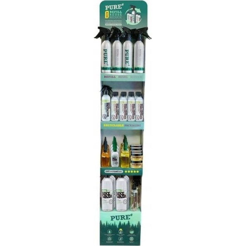 Weldtite Stand sklepowy WELDTITE PURE SHOP STAND STOCK, Zestaw 70szt. produktów WELDTITE PURE (DWZ)