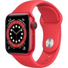 Apple Watch 6 GPS + Cellular 40mm Sport Band (PRODUCT)RED (M06R3EL/A)