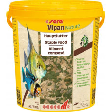 Sera Vipan Nature Large Flakes 21 l, duże płatki - pokarm premium