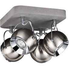 Spotlight Lampa sufitowa Spotlight Spot natynkowy szary Spotlight Ball Concrete 5131436
