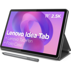 Lenovo Idea Tab 11 2.5K Mediatek Dimensity 6300/8GB/256GB/Android 15/Grey/2Y Warranty | Lenovo Tab (without power adapter) | Idea Tab | 11 
