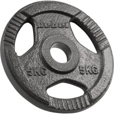 Rebel Active Čuguna olimpisko svaru komplekts 4x5kg, 51mm caurums, plāksne ar rokturiem, REBEL ACTIVE