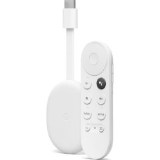 Google Chromecast HD + Google TV, white