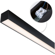 Paulmann Oprawa liniowa systemu LINION Power Channel LED 17W 1m 3000K IP20 100VA 230V/24V czarny RAL 9004 / aluminium