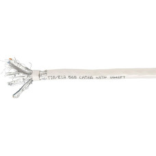 Equip Kabel instalacyjny S/FTP, Cat6A, 305m, szary (401493)