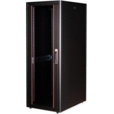 Roline 19-calowa szafa sieciowa Basic 32 U, 600x800 WxD, szklane drzwi, czarna