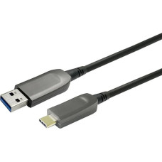 Vivolink Kabel USB VivoLink USB-C - USB-A 10 m Czarny (PROUSBCAMMOP25)