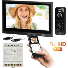 Orno Zestaw wideo domofonowy BESAR, bezsłuchawkowy, monitor 10