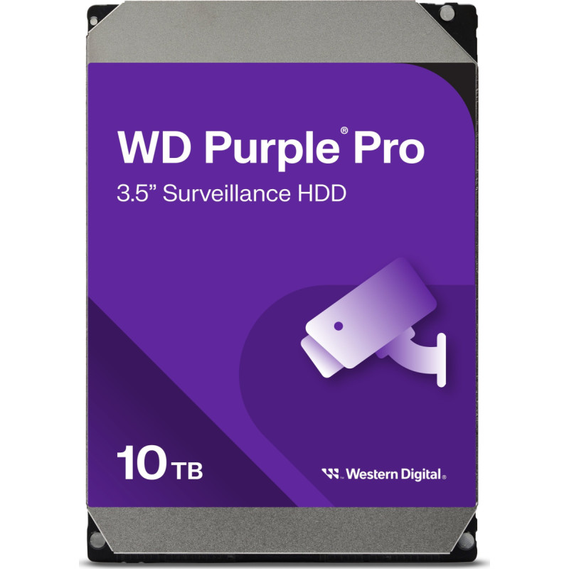 WD Dysk serwerowy WD Purple Pro 10TB 3.5'' SATA III (6 Gb/s)  (WD101PURP)