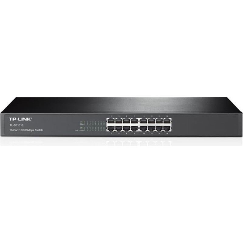 Tp-Link 16 Port 10/100Mbit/s Rackmount Switch TL-SF1016