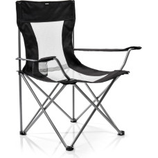 Marka Niezdefiniowana Tūristu krēsls Meteor Tripper folding chair black