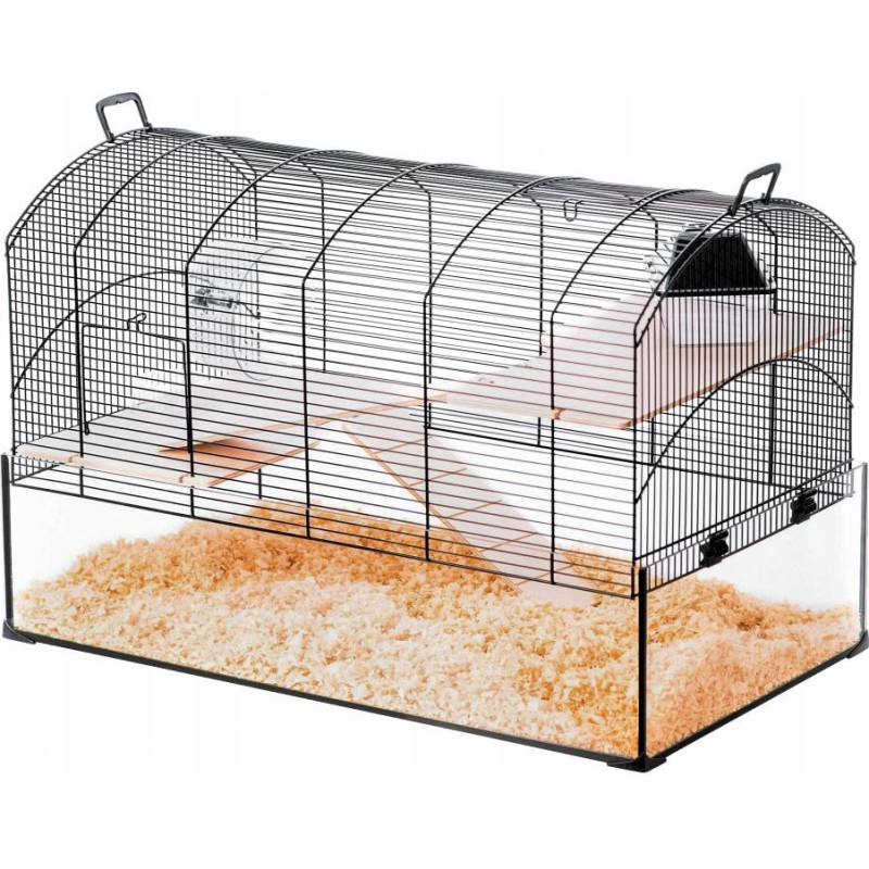 Zolux Cage NeoPanas XL with glass cuvette, black