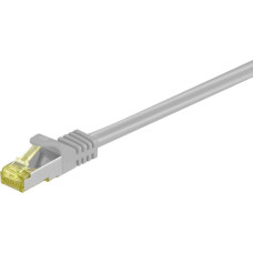 Goobay Kabel krosowy patchcord S/FTP PiMF kat. 7 LSZH szary 10m (91639)