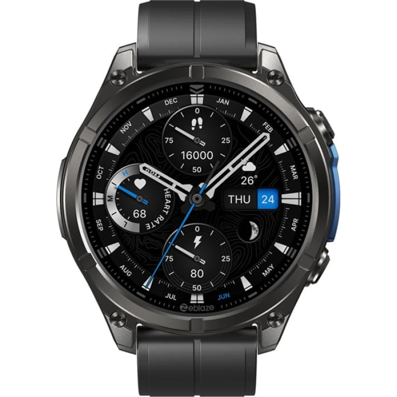 Zeblaze Smartwatch Zeblaze Vibe 8 Abyss (Czarny)