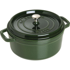 Staub Garnek STAUB żeliwny okrągły 3.8 ltr zielony