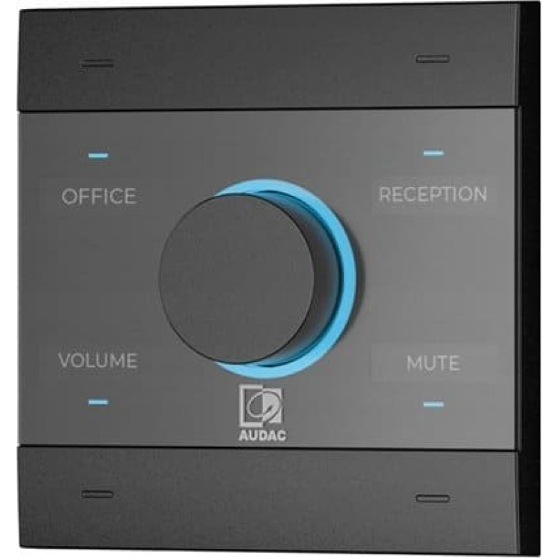 Audac AUDAC NCP105/B Uniwersalny panel sieciowy PoE wersja czarna