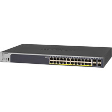 Netgear GS728TPP Managed L2/L3/L4 Gigabit Ethernet (10/100/1000) Power over Ethernet (PoE) 1U Black