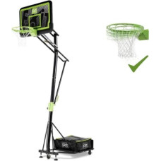 Exit Galaxy pārvietojamais basketbola grozs uz riteņiem ar dunk hoop - Melna