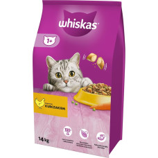 Whiskas ‎Whiskas 325628 cats dry food Adult Chicken 14 kg