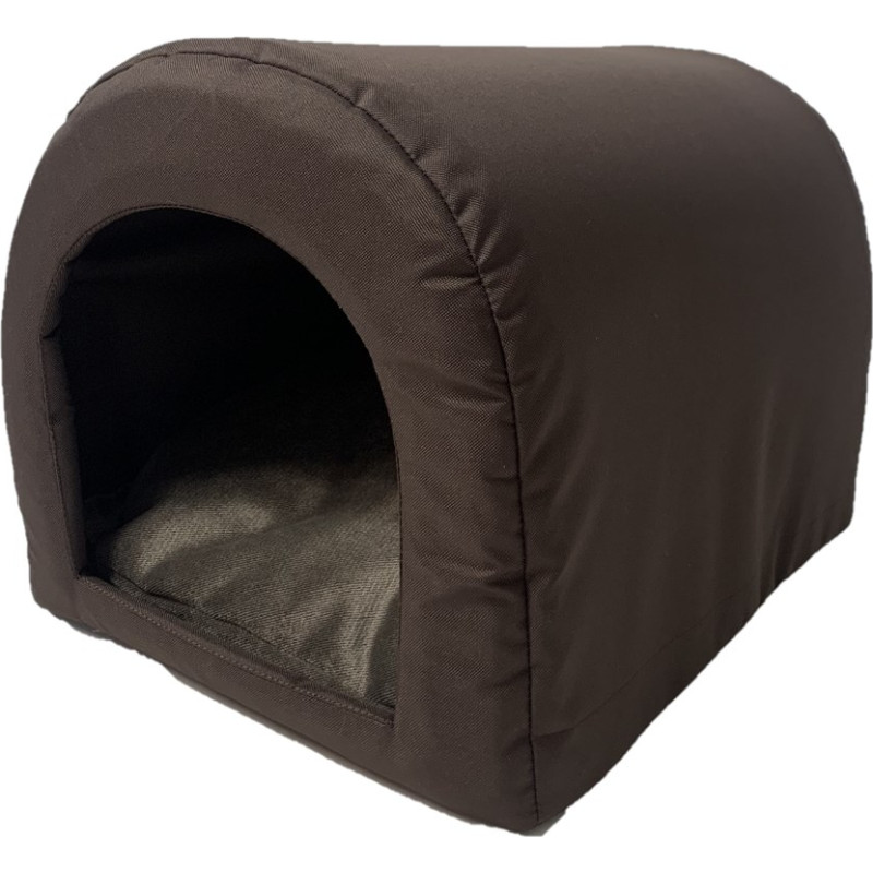 Go Gift Dog and cat cave bed - brown - 40 x 33 x 29 cm