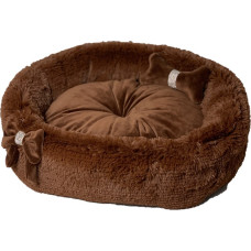 Go Gift Cocard chocolate L - pet bed - 55 x 52 x 18 cm