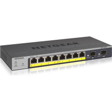 Netgear GS110TP Managed L2/L3/L4 Gigabit Ethernet (10/100/1000) Power over Ethernet (PoE) Grey