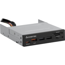 Chieftec Panel przedni 3x USB + 3x USB-C + czytnik kart (CRD-908H)