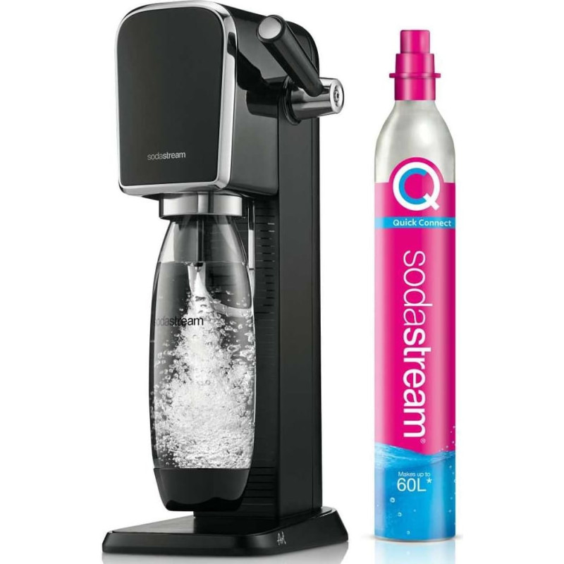 Sodastream Gazuotų gėrimų gaminimo aparatas SodaStream Art Black