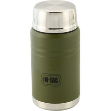 M-Tac UN-R02-750A Food thermos with foldable stainless steel spoon, 750 ml, olive green