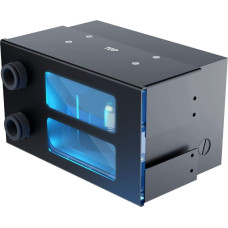 Alphacool ES 2U Ausgleichsbehlter fr D5 mit Durchfluss-/Temperatursensor