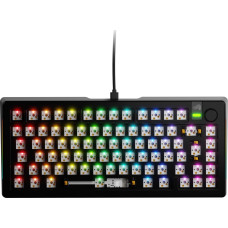 Glorious Klawiatura Glorious PC Gaming Race Glorious GMMK 3 Pro 75 % Custom Gaming-Tastatur - Barebone, ISO-Layout, schwarz