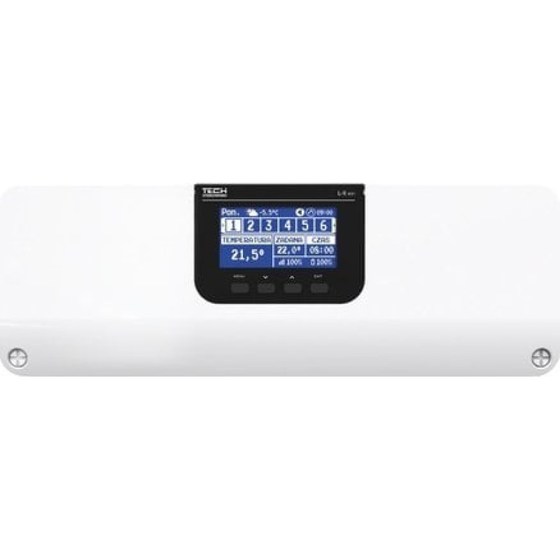 Tech Ośmiostrefowa listwa L-X, przewodowo-bezprzewodowa z wbudowanym modułem WIFI STLXWH